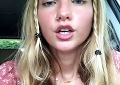 Amateur blonde teen casi james outdoor hardcore pounding