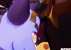 VRChat Anubis & Orserk Tag-Team Sekhmet Palworld
