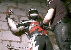 Biker - A bondage movie - Part 1 - Featuring Bondagebait and mighty Bondage