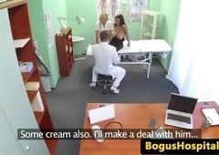 bigboobs les patient fingering nurse during exam