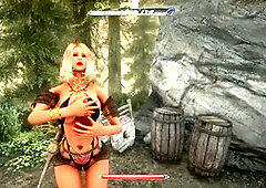Giantess feet, breast expansion