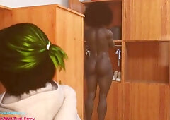 Amy And Frankie In Balls Curious [Pixel Perry]