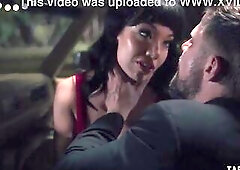 Large breasts big beautiful woman latin bitch enjoying dogging in front of her spouse