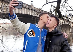 Apolo Fernandez In Hs Bare Twink Feet Are Worshipped Before He Fucks His Friend