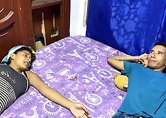 BBW brunette takes BBC lover deep in missionary position before creampie