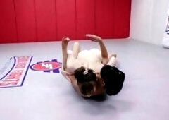 Hot Amazon Babe Rebecca Vanguard Naked Wrestling Saya Song And Getting Owned