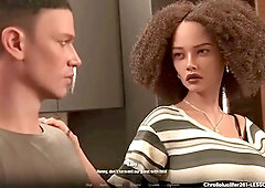 Lesson in dedication with big booty and big boobs featuring Chrollolucilfer261