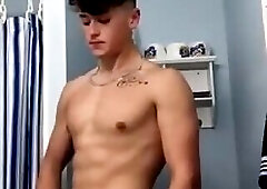 Solo Handjob cumshot