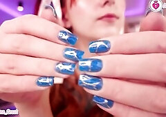 Fresh Blue Hot Manicure