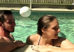 Secretive Underwater Cock Stroking   Ass Grabbing With