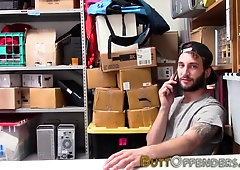 Jizm sopping teenie thief