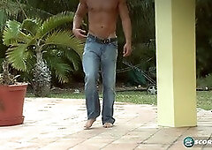 Deanna's ass gets plowed hard by the gardener's hard tool