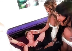 My fantasy literally came true and I had three hot trans use me like the little doxy I'm. It was the hottest wettest fantasy i've ever exper