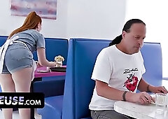 Caf Waitress Madison Morgan Has a Secret Wild Side She Shows After Hours