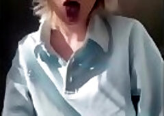 Big Cock Blonde Femboy