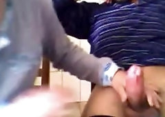 Italian couple blowjob,