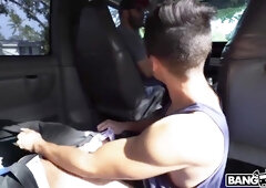 Victoria June - Pornstar Takes On Three Random Guys In 4k