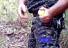 I Cumming on Taiwan tigerstripe camo uniform