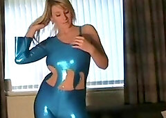 Blonde amateur enjoys ass fuck and ATM