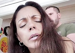 Sexy mother i'd like to fuck Angelina entreats to get knob in her constricted booty. See this anal queen take it hard until her spouse explodes i