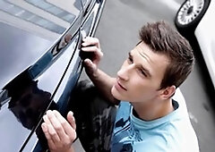 Bareback Gangbang in Uniform