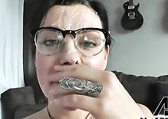 Hawt mother I'd like to fuck Sovereign Syre Sucks & Gets Facialized by a Biggest French Wang!