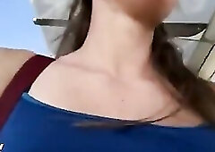 Teen in Public Sex Tool at Bus Stop