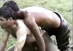 Turkish Wrestlers' Outdoor Muscle Showdown