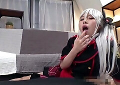 Asian teen temptress delivers blowjob masterpiece in POV