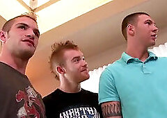 Hardcore group hookup with bukkake - 9 horny dudes indulging in filthy fun