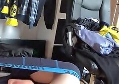 i wank slow and play with my cum