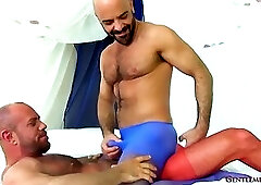 GentlemensCloset: Matt Stevens And Adam Russo Get Valentines Reunion In Suits And Secret Fet