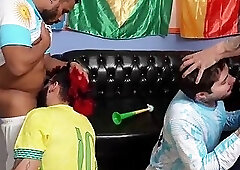 Preview - Straight Players Secretly Befriend Each Other During the World Cup! Fifty Shades of Green