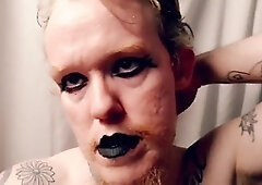 Shemale fingering, shemale pov blowjob