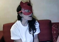 Mazzy and Tawny chat, get every other nude, and check out every other's twats