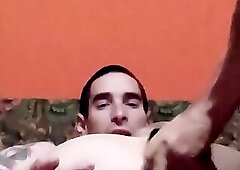 Hungarian boy fucked, sucked, fisted till cum