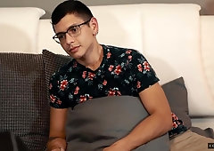 Hairy Alex Hawk Fantasy Blowjob Cum Rimjob