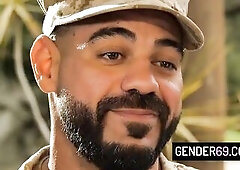 Hawt t-girl mother i'd like to fuck Marissa Minx gives her marine boyfriend a priceless anal ride