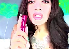 Galactic Goddess - Vibrant Red POV Kisses