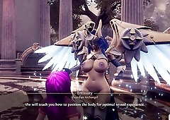 Our CountrySlut met Cassie afresh at her Ranch where Cassie and our CountrySlut exchanged cum jointly but this time, Cassie banged her in her cunt, ge