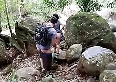 FIRST PART FUCKING WITH MY PARTNER IN THE FOREST.. THEY FUCK ME, SUCK ME AND CUM ON ME.. IN THE FOREST alexachris20