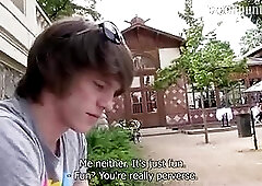 Curious Guy Takes Money For Gay Fuck