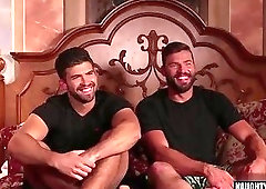 Hairy gay flip flop with cumshot