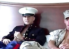 Active Duty: Trey's Tight Ass Takes All Of Travis