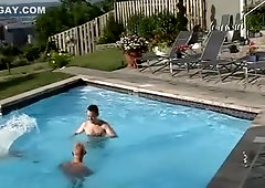 Poolside blowjob - Factory Video