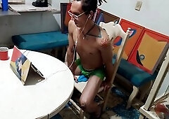 Netizen gets turned on by his secret play with a dildo and dilator while getting off: Raba Erre Big