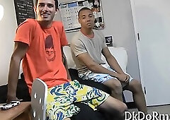 Crazy gays arrange group sex