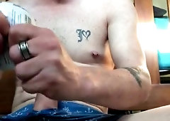 Cody James with his Fleshlight