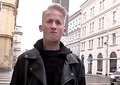 Good Czech boy gets ass-fucked and throated