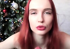 Redhead Teen's Christmas Surprise